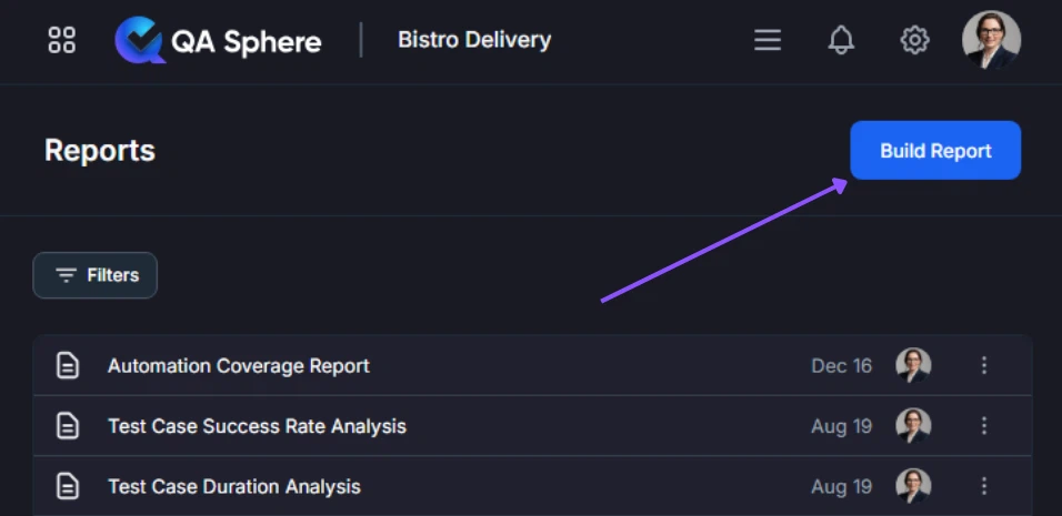 Create report