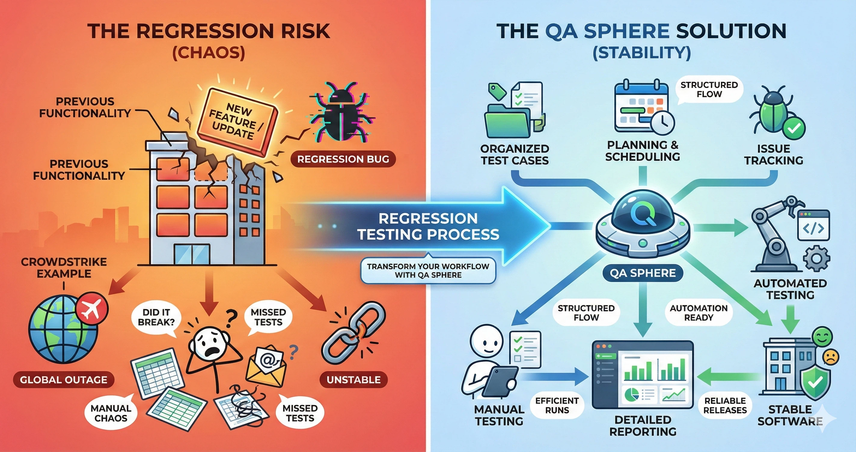 Why Regression Testing Matters & How QA Sphere Helps